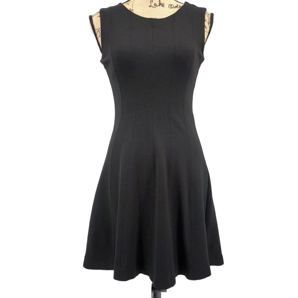 Zara Black Sleeveless Dress